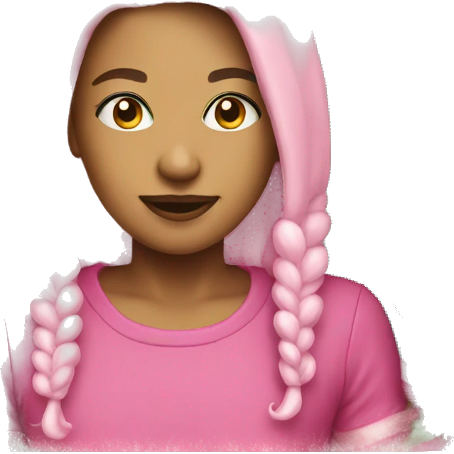 Pink Christmas  emoji