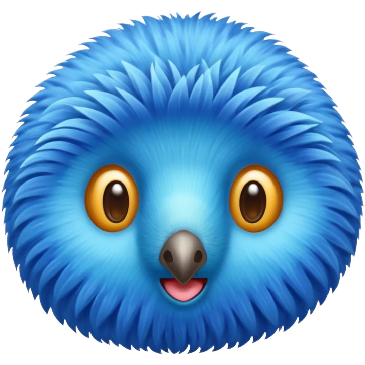 blue kiwi emoji