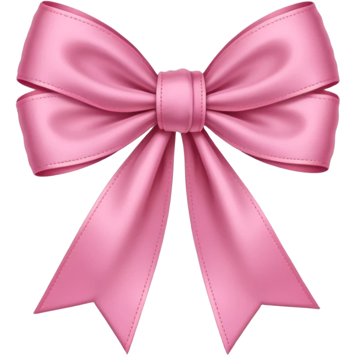 Coquette ribbon emoji