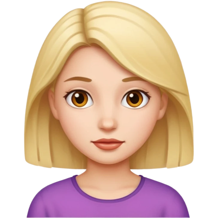 Just a girl emoji