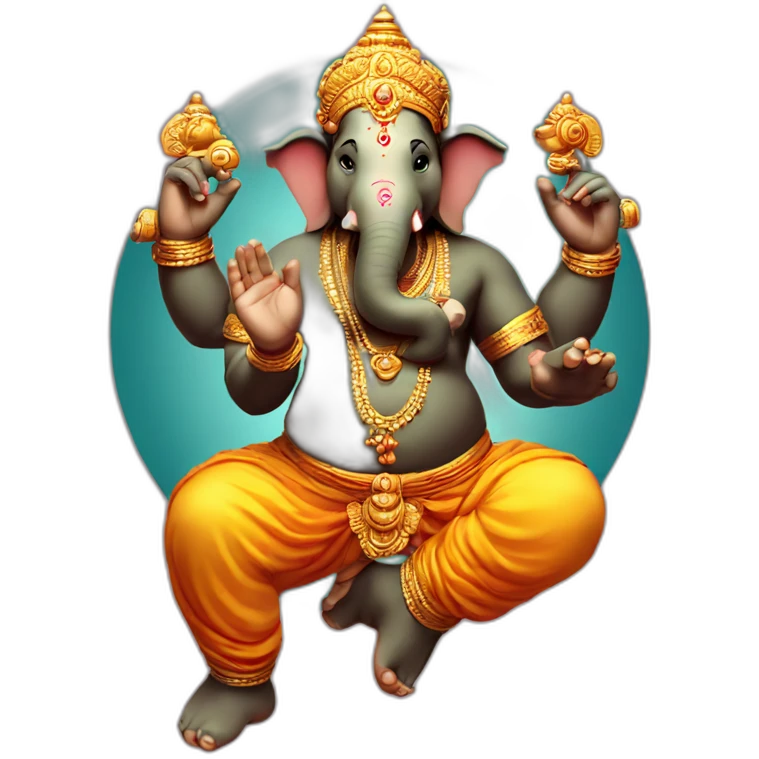 Ganesh Dancimg emoji