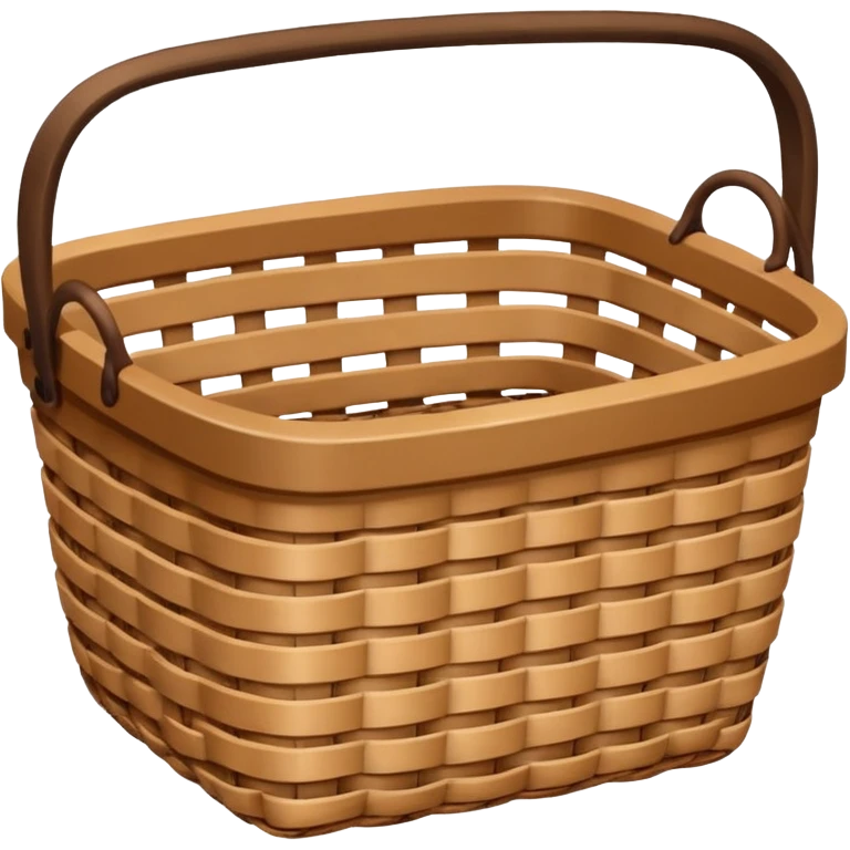 wicker basket  emoji