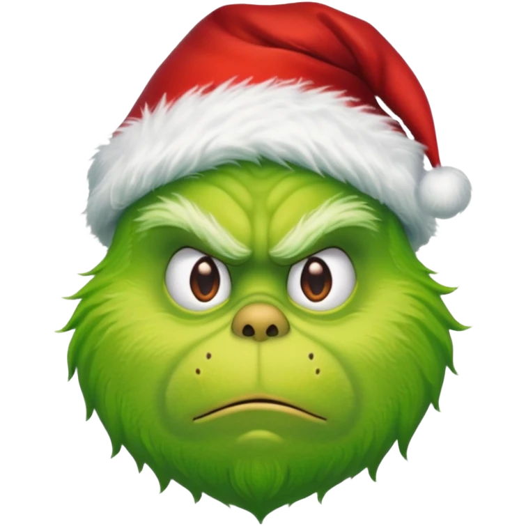 The grinch emoji