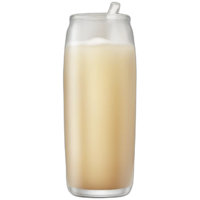 Naked beverage emoji