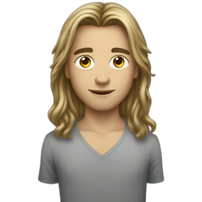 long-hair-young-male emoji