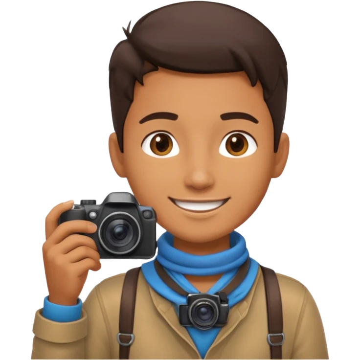 photographer looking in all directions emoji
