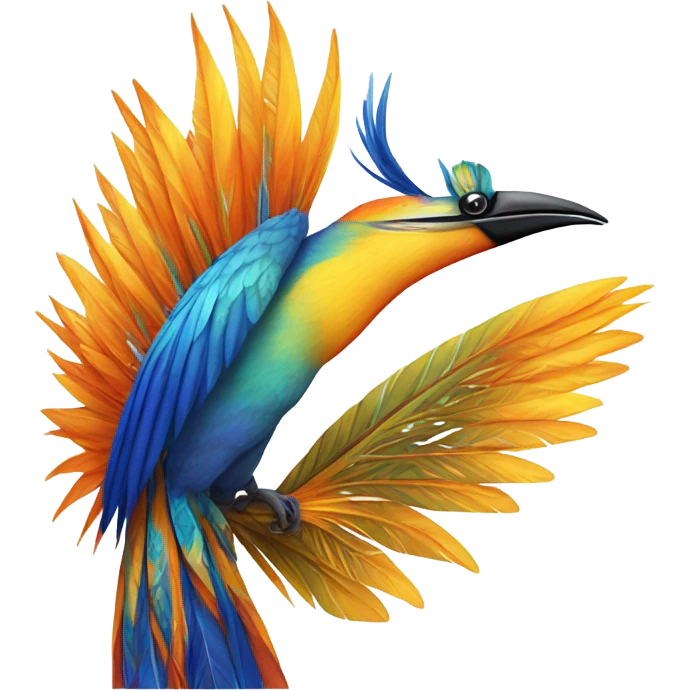 Bird of paradise emoji