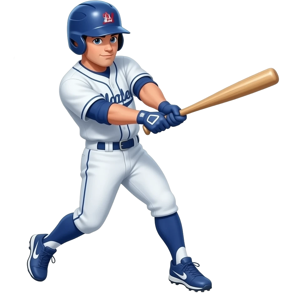 bright baseball players emoji