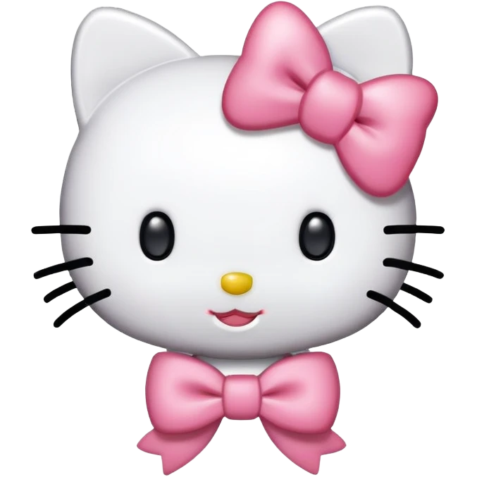Hello kitty emoji