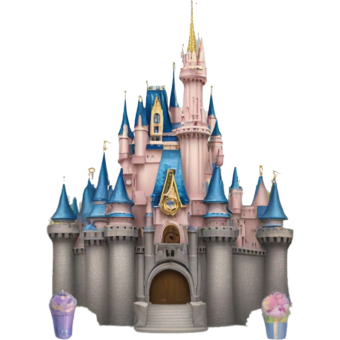 Cinderella castle emoji
