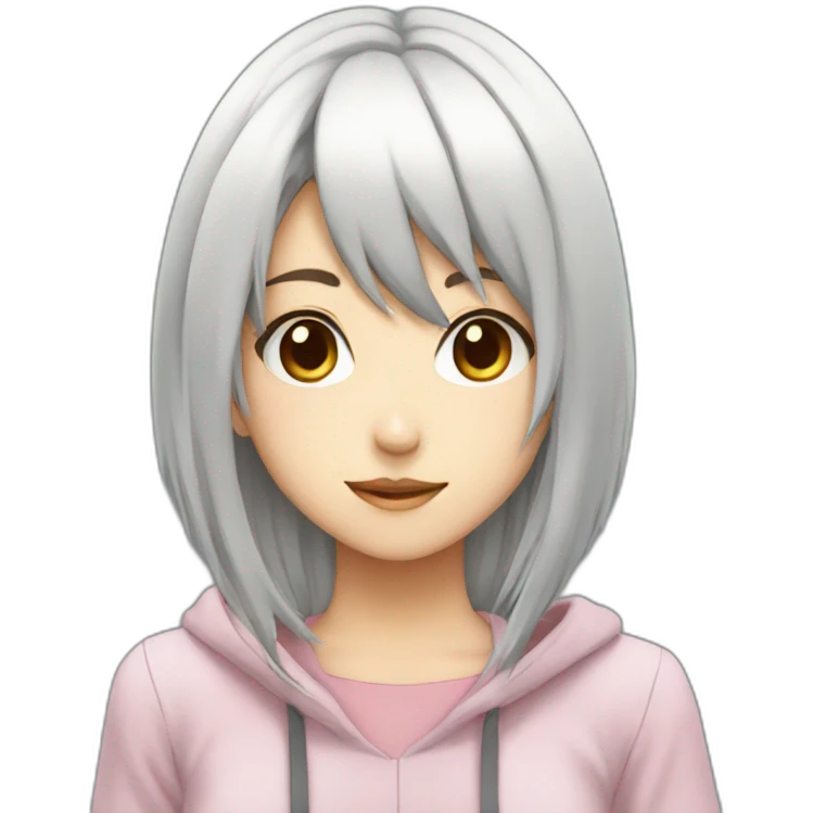 Anime girl emoji