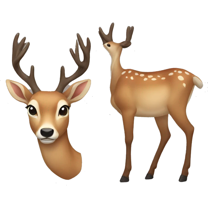 Deer emoji