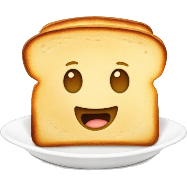Toast box breakfast emoji
