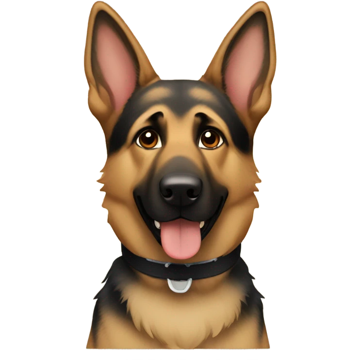 german shepherd  emoji
