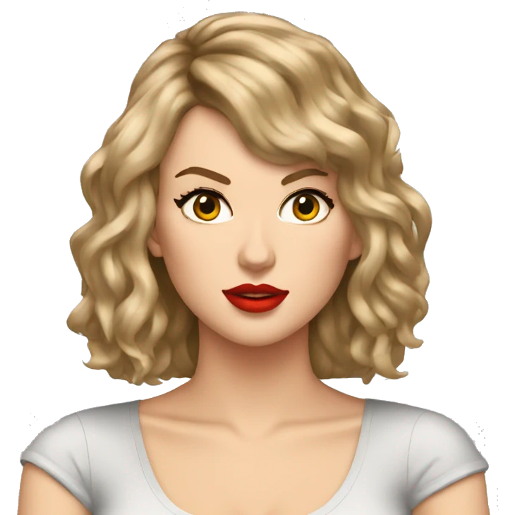 bored taylor swift emoji