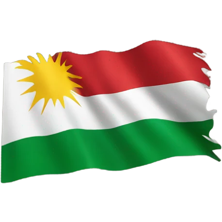 Kurdistan flag emoji