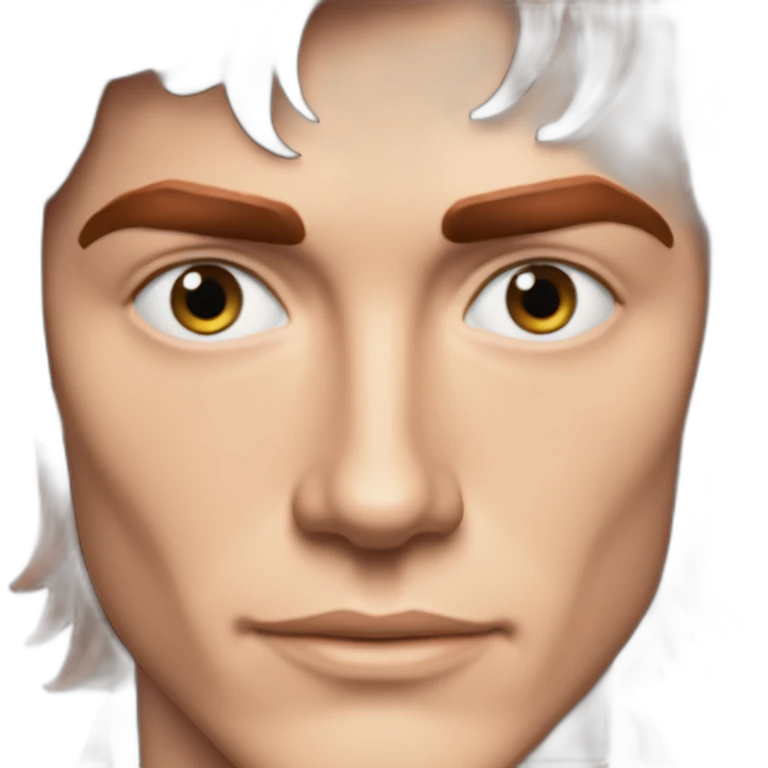 Alain delon young blue eyes red hair farmer emoji
