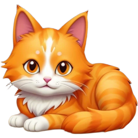 Cat in a cave  emoji