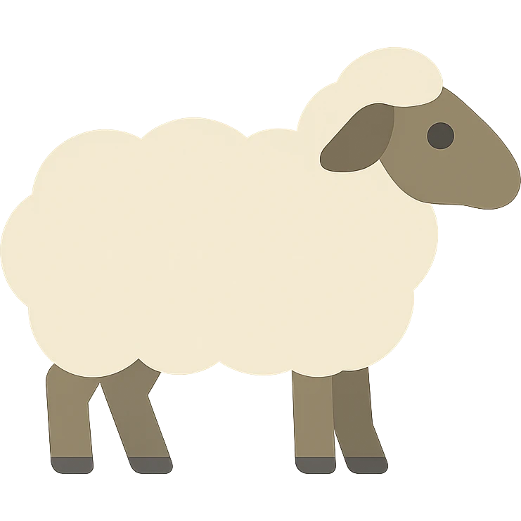 Sheep emoji