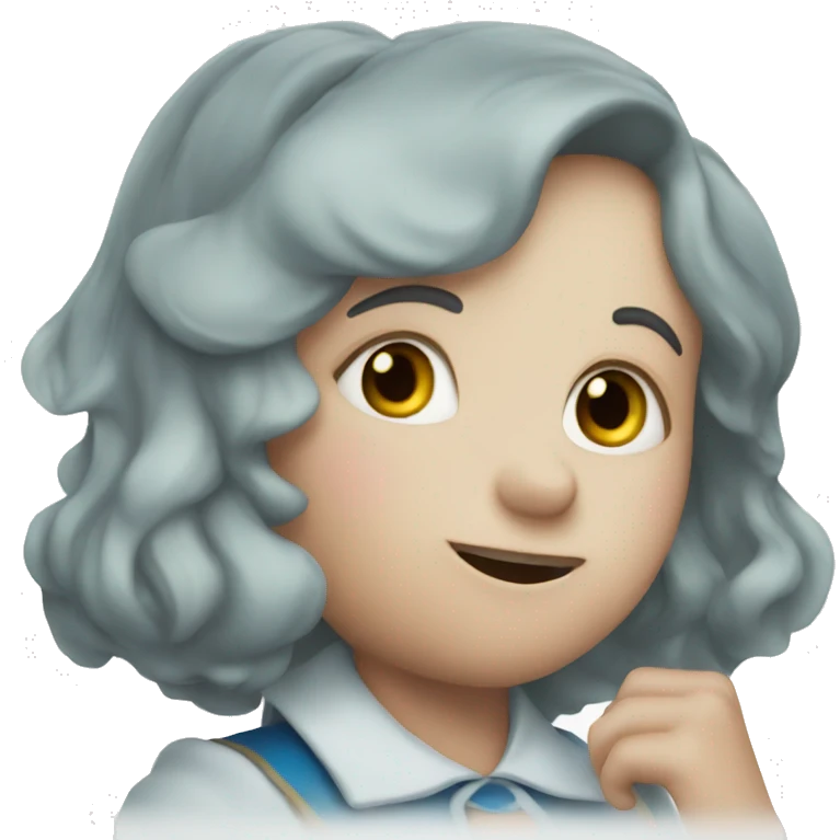 Alice in Wonderland having a hard time  emoji