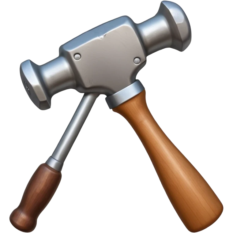 hand holding a hammer emoji