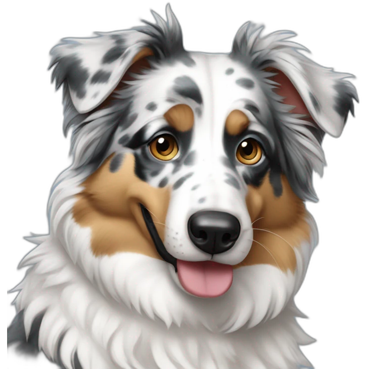blue-merle-aussie emoji