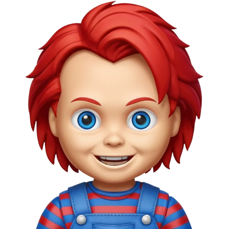 Un emojin de chuky emoji