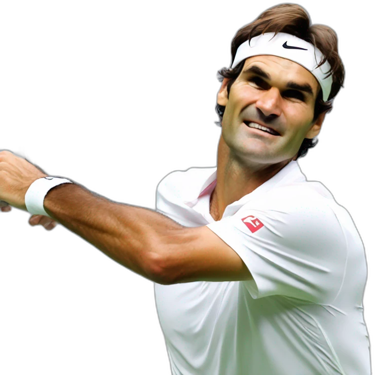Roger Federer emoji