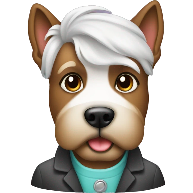 Dog groomer emoji