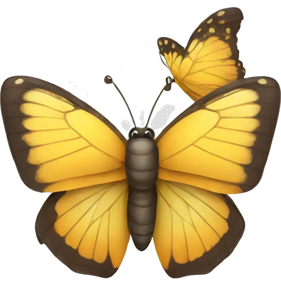 butterfly with bowtie emoji