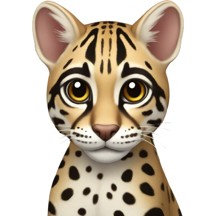 ocelot realistic emoji