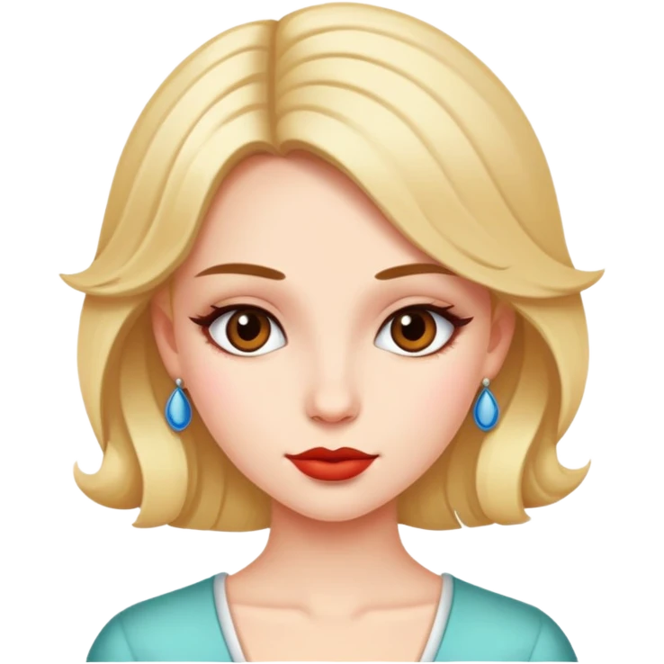 A girl coquette emoji