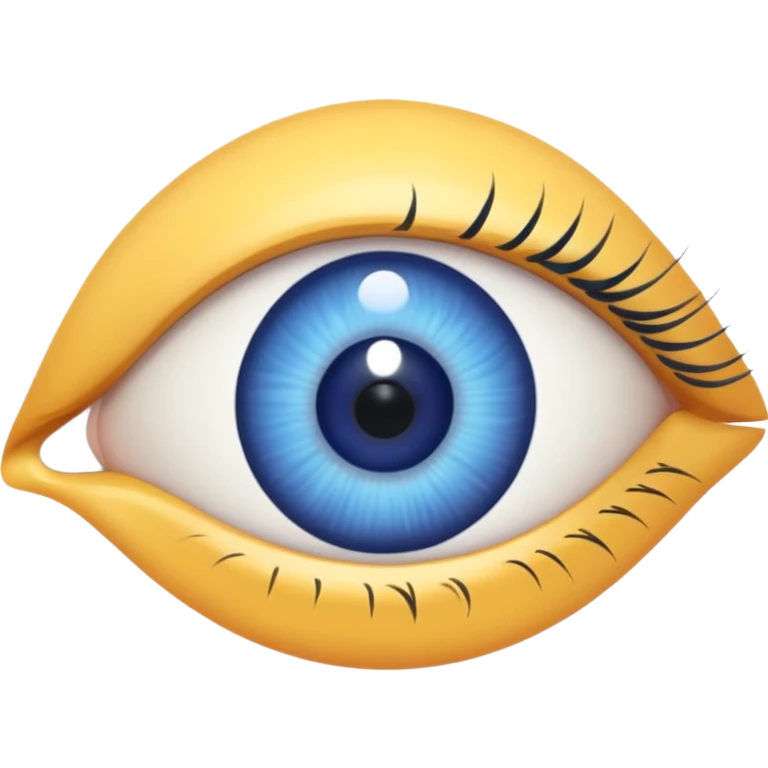 Голубой глаз emoji