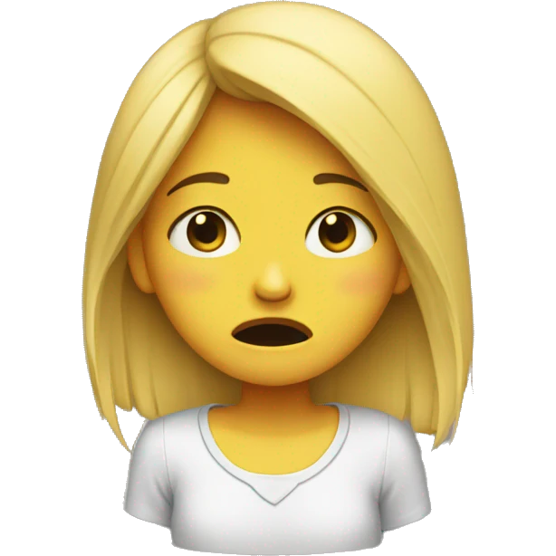 girl crying  emoji