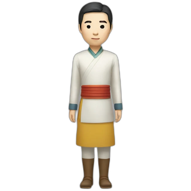Chung Li full body facing camera emoji