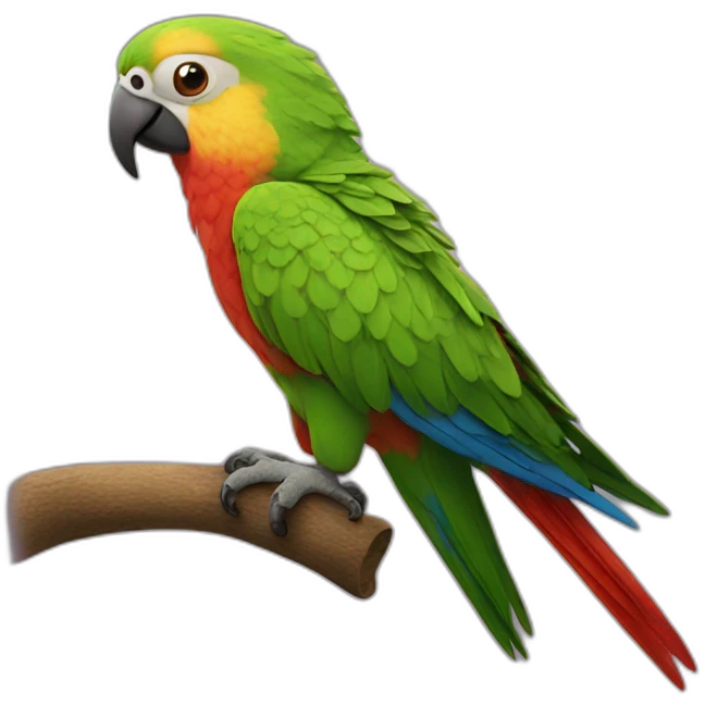 Parrot-photograph emoji