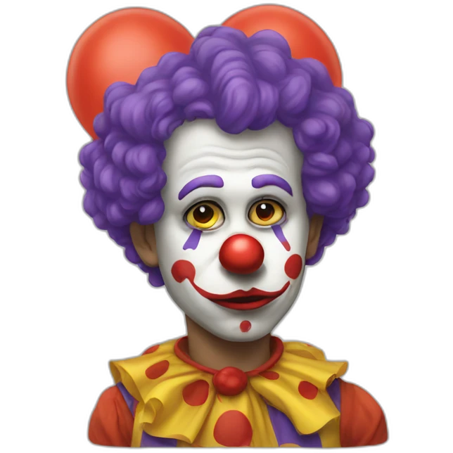 clown-sad emoji