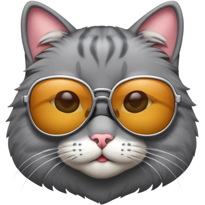 Cat wearing sunglasses emoji