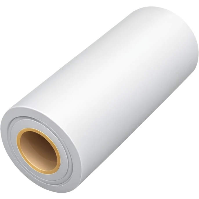 white paper roll emoji
