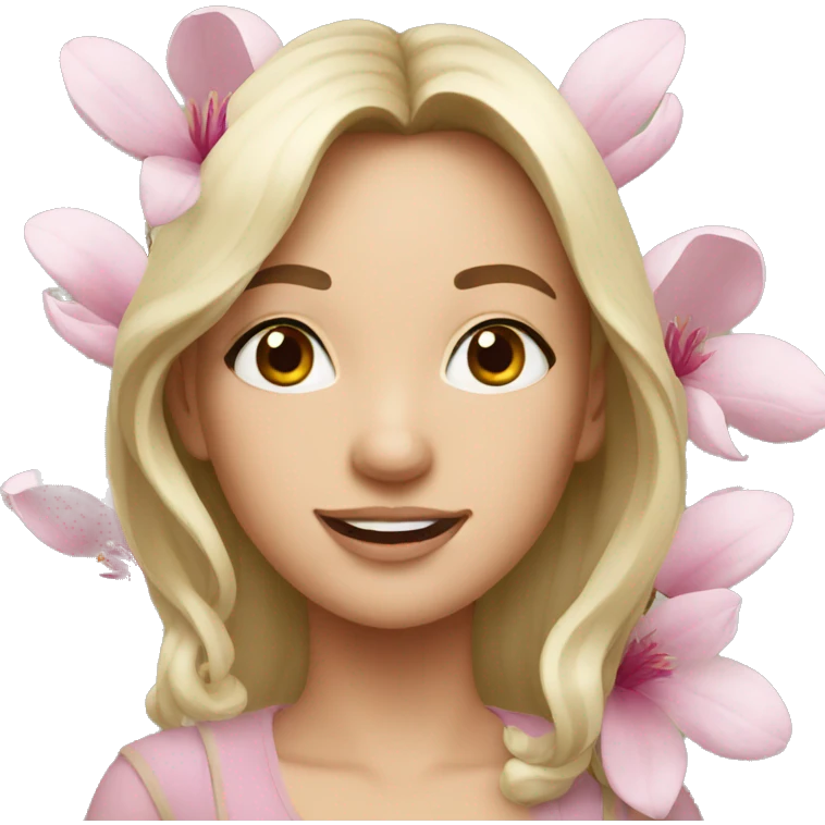 magnolia emoji