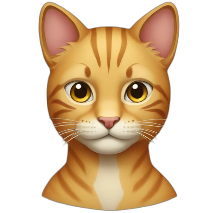 strong cat emoji