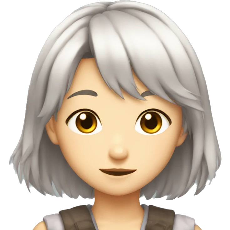 cute anime girl emoji