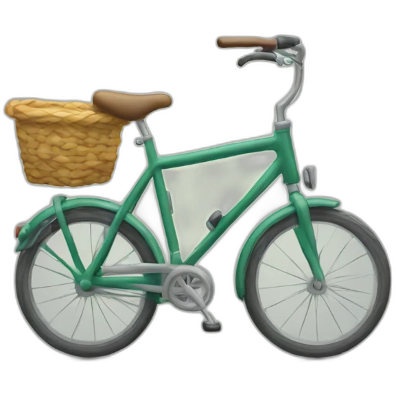 Polla-en-bicicleta emoji