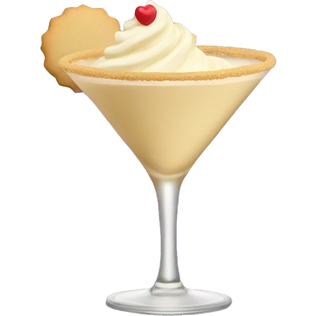 Sugar cookie martini  emoji