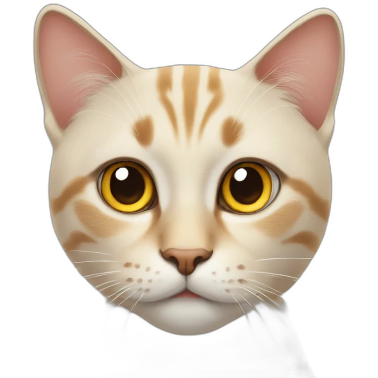 A cat very surprising emoji