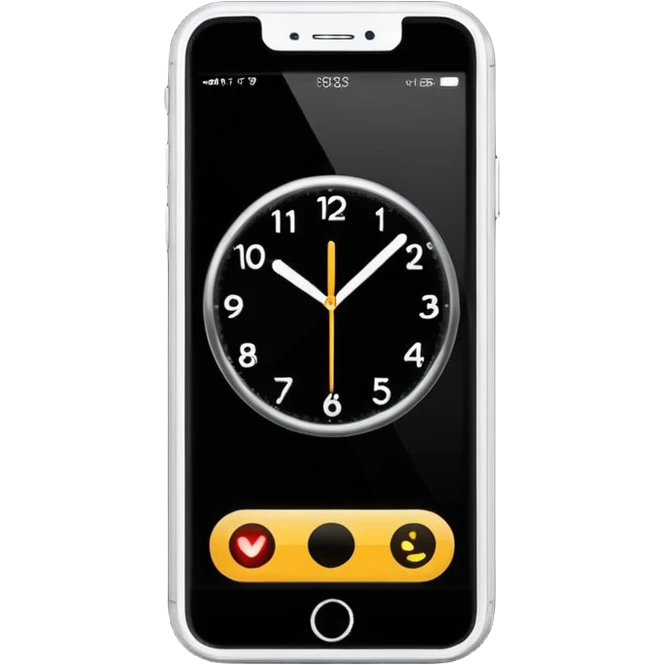 Phone with a clock (showing time passing)



 emoji