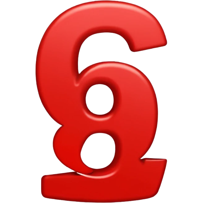 I want an image of these, numbers "999" written in red colour  emoji