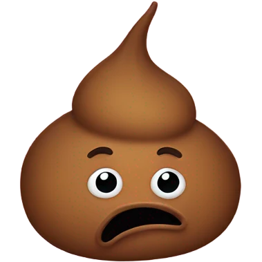 Poop smelling emoji emoji