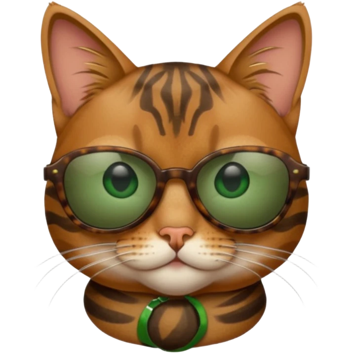 Cat wearing sunglasses emoji