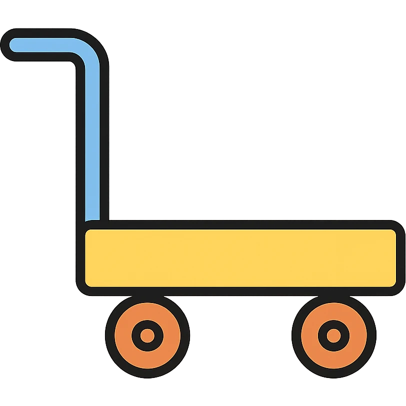 flatbed cart emoji
